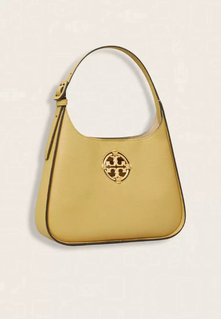 Jual TORY BURCH Tory Burch Small Miller Hobo Bag Beeswax Original