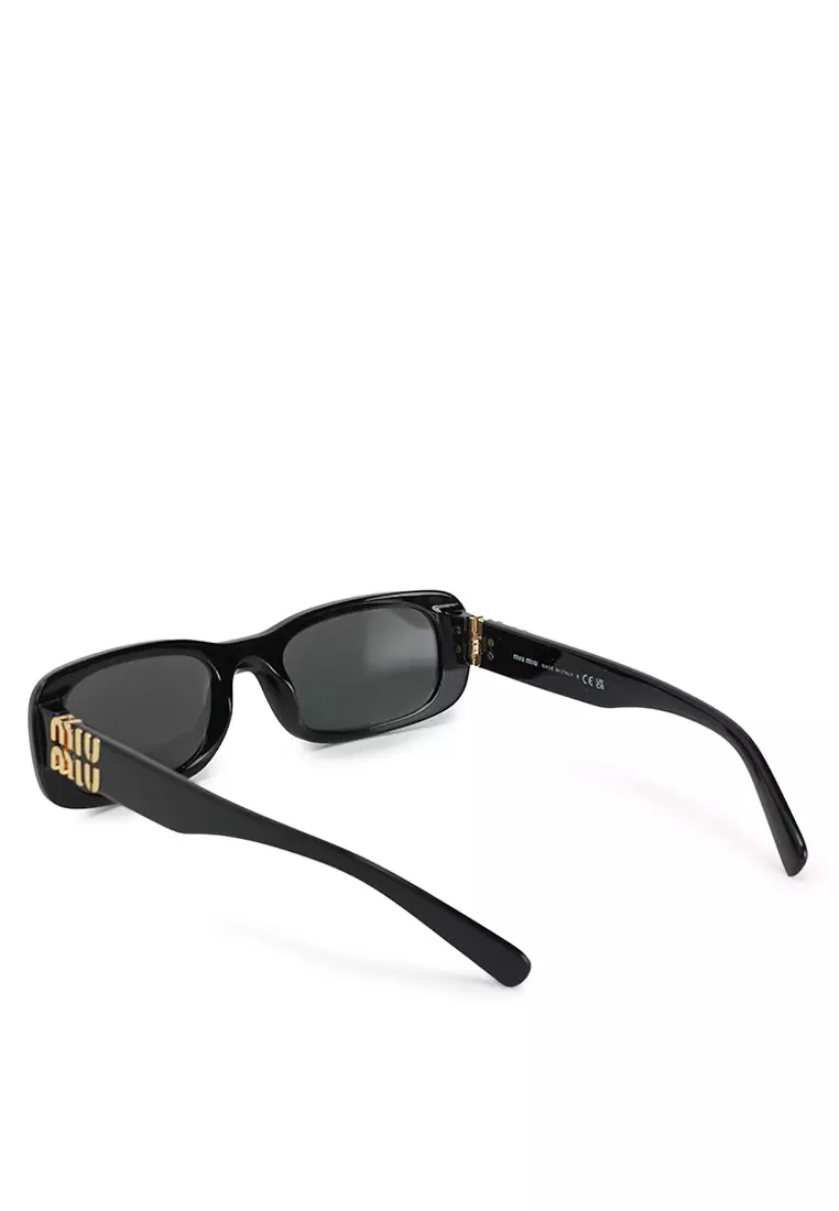 Logo Rectangular Sunglasses