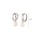 Glamorousky white 925 Sterling Silver Fashion Simple Geometric White Freshwater Pearl Stud Earrings 04339ACC9197AAGS_2