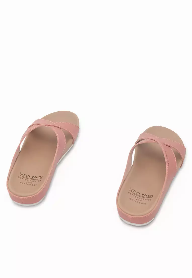 VIVI NICI - Melly Sandal Wanita Cherry