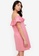 ZALORA BASICS pink Off Shoulder Ruffle Dress 17412AA3EA2E62GS_2