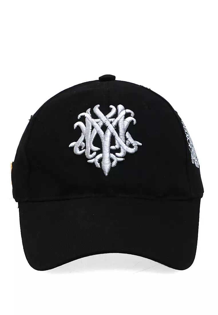 Drsh Cap Basebal Unisex Colorado Sport Casual Comfortable Resizable Strap Material Cotton ORIGINAL - Black White