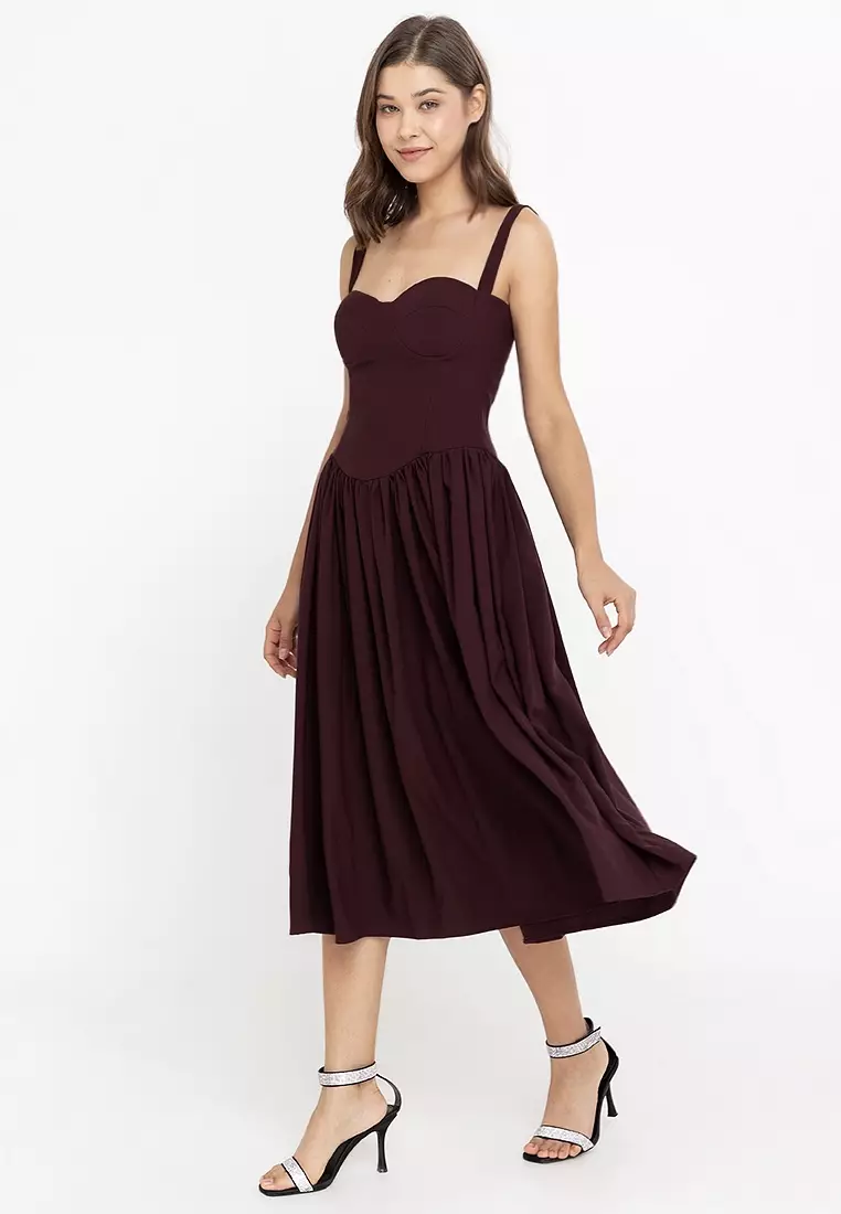 Pepper Corset Midi Dress