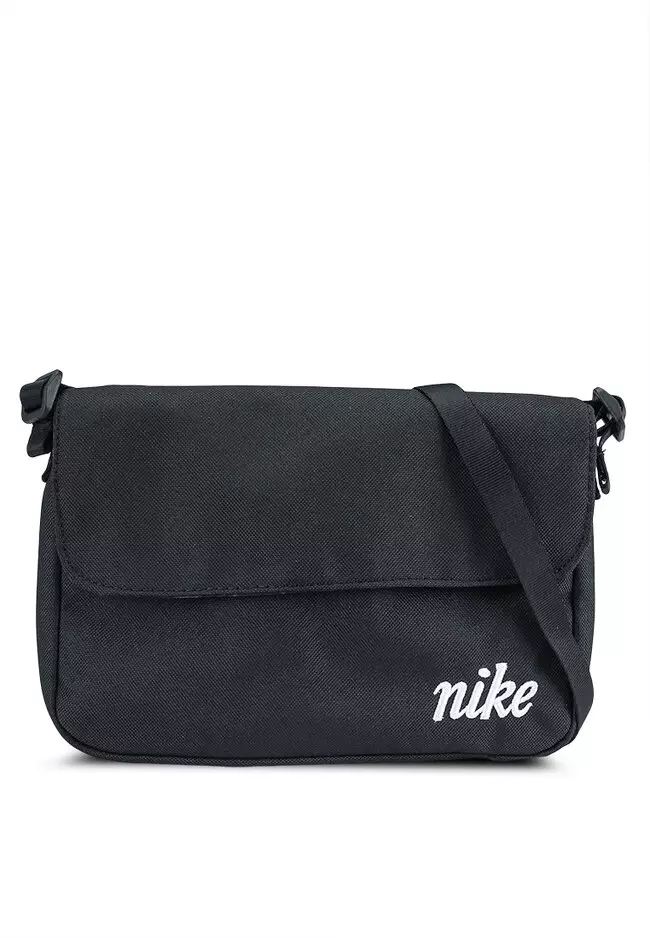 Nike Futura Luxe cross body multi pocket bag in black