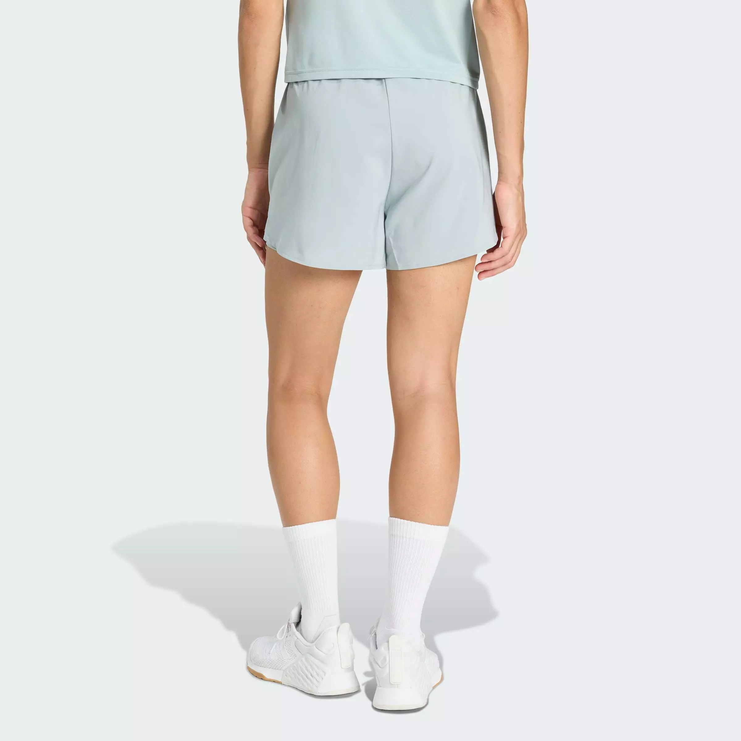 Gym & Training Workout Essentials 2in1 Shorts Women Green KC0440