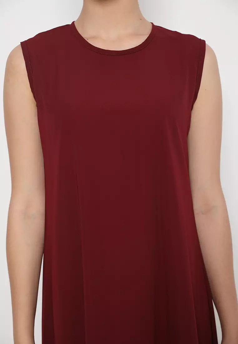 Lavani Manset Dress Maroon