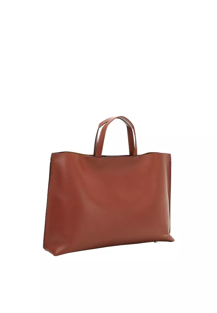 PAPERBAG Picture Tote Bag II - Caramel