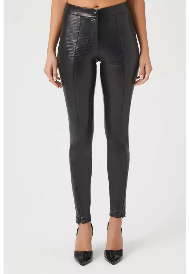 Forever 21 leather pants hotsell