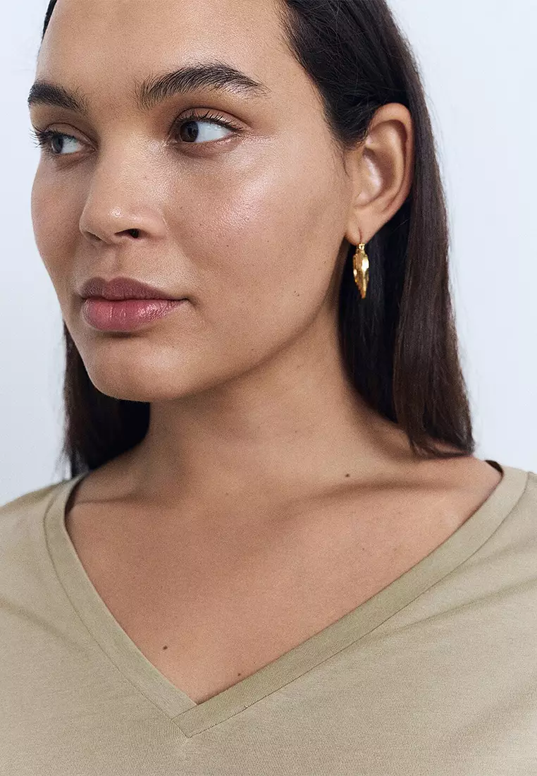 V-Neck Cotton T-Shirt