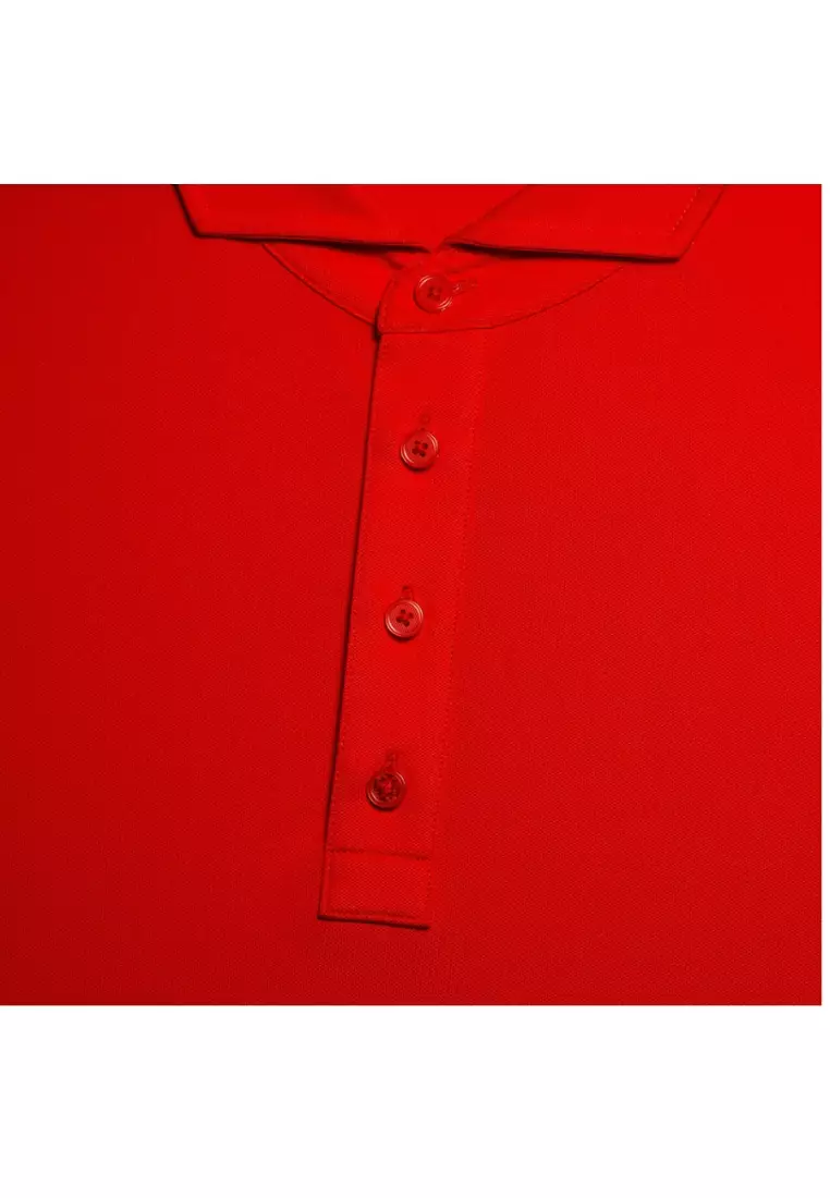 G/FORE Men's Rib Gusset Tech Piqué Modern Spread Collar Polo