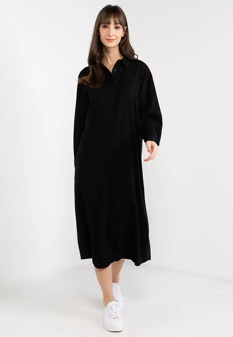 Haven Midi Shirt Dress