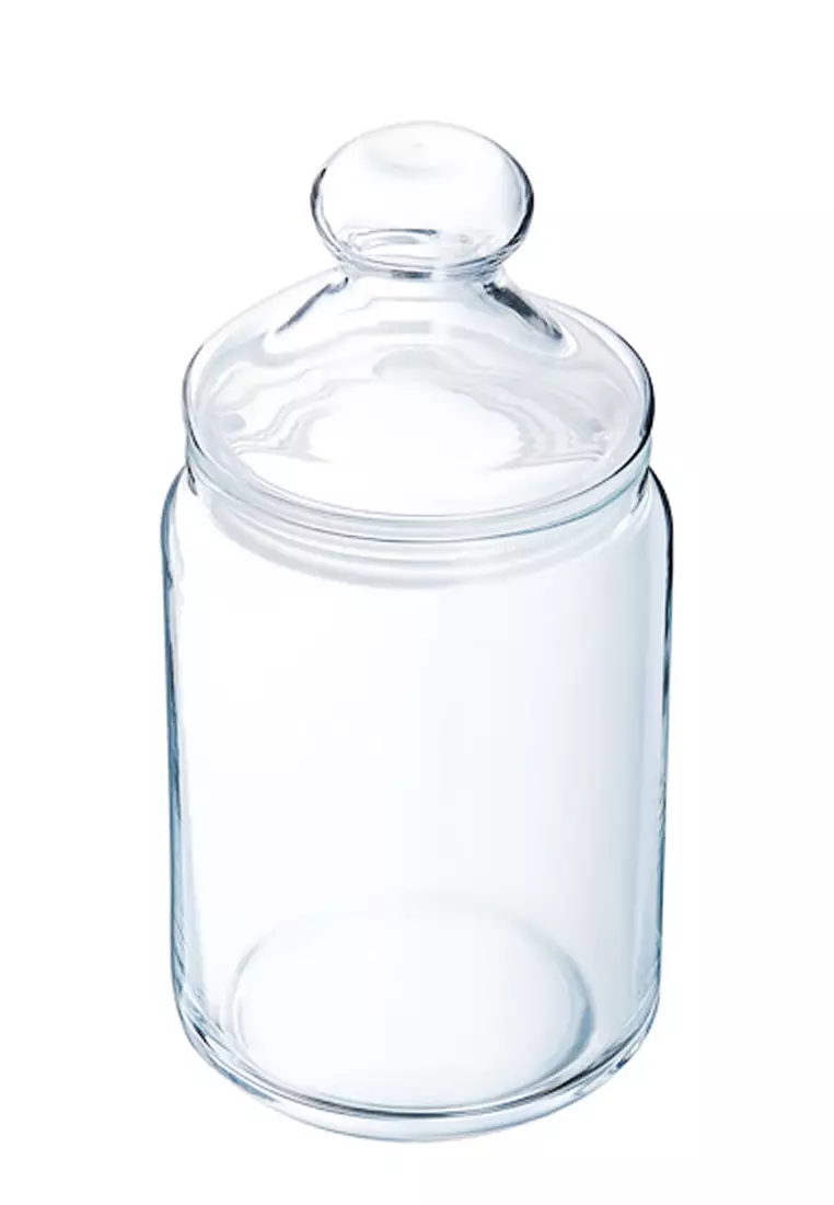 Buy Luminarc Luminarc 3 Pcs 1000ML Plain Transparent Pot Club GlassJar
