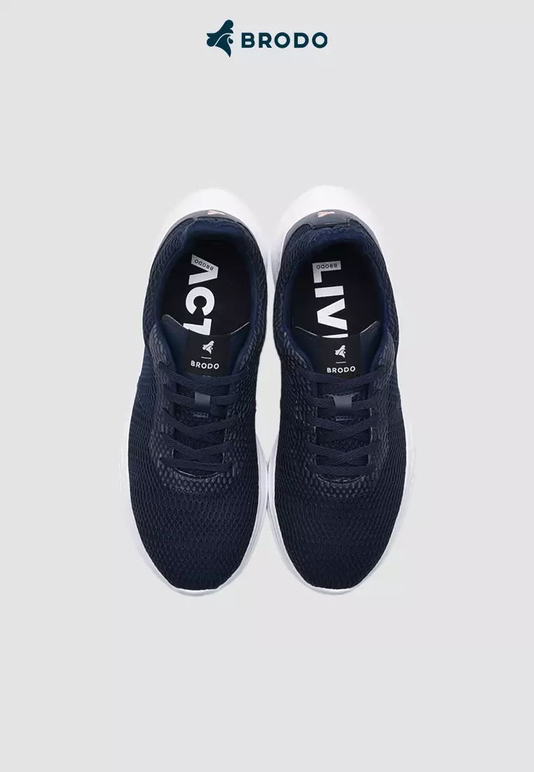 BRODO - Sepatu Pria Active Sprint Navy WS