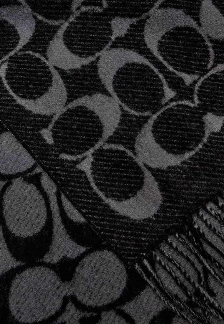 Women's Scarf in Black 29COWC540671