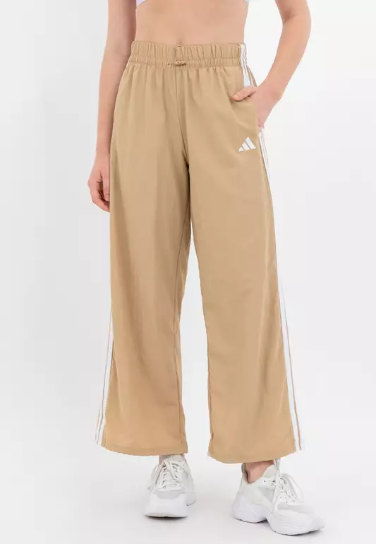 Essentials 3-Stripes Lifestyle Parachute Tracksuit Bottoms