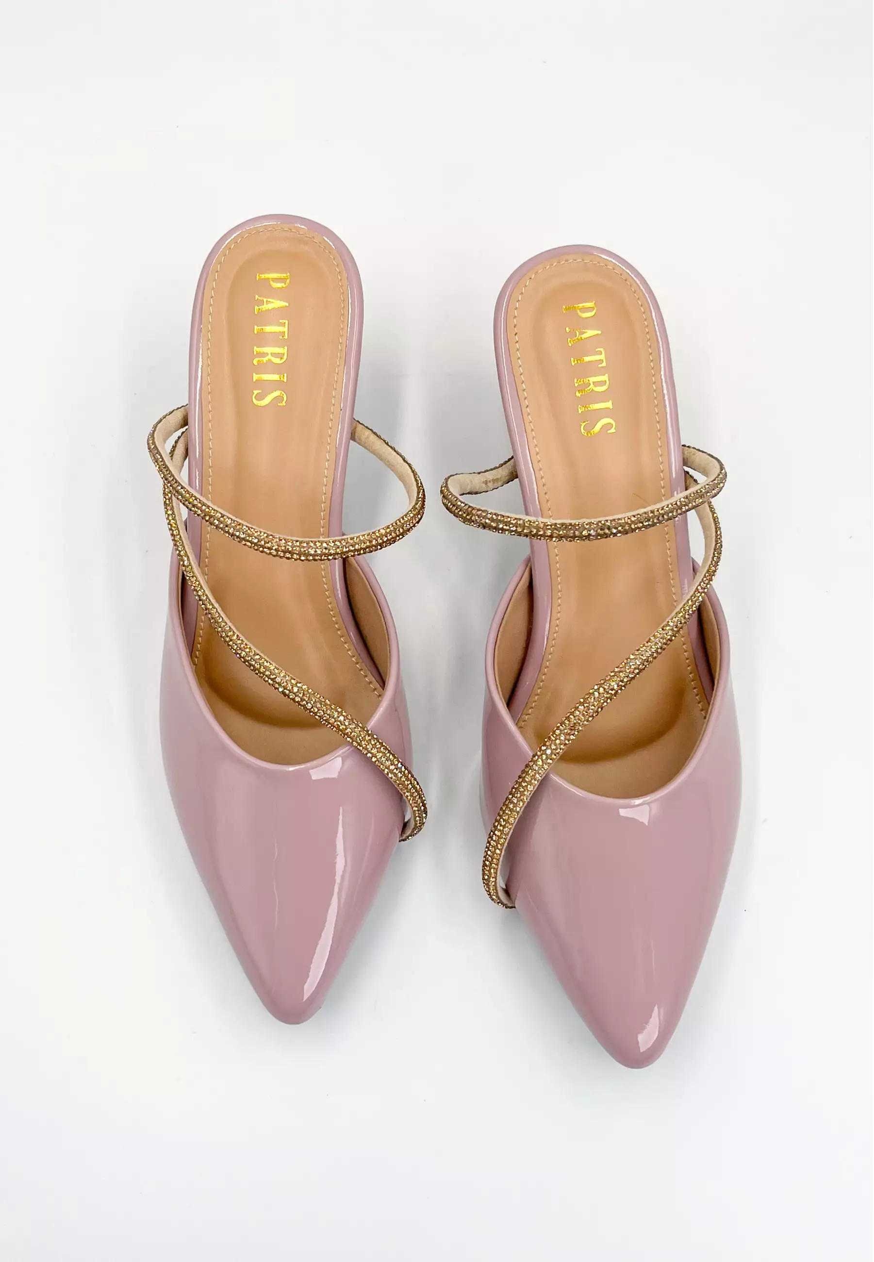 PATRIS Labels Mules Wanita Heels / Hak 5 Cm