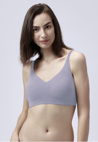 Her Own Words grey Invisible Bralette Mesh (Suitable for C-E Cup) 792C1US2DF3200GS_1