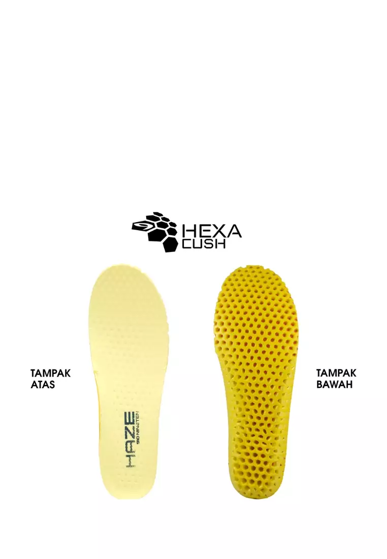 910 Nineten Haze 1.5 Special Edition (SE) Sepatu Lari - Hijau/Putih Gading/Lime