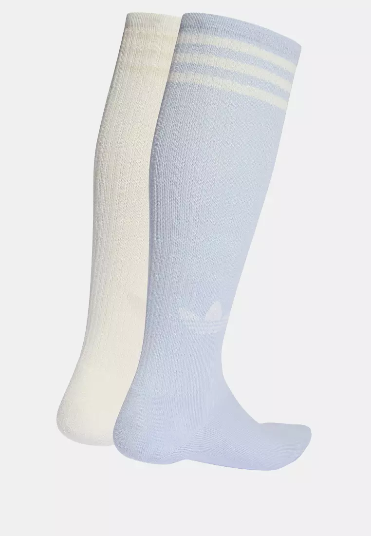 3-Stripes Knee Socks 2 Pairs