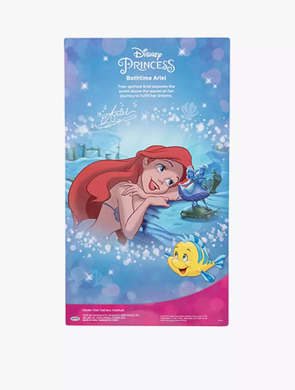 JAKK BATHTIME ARIEL WITH BRUSH - JAK212201