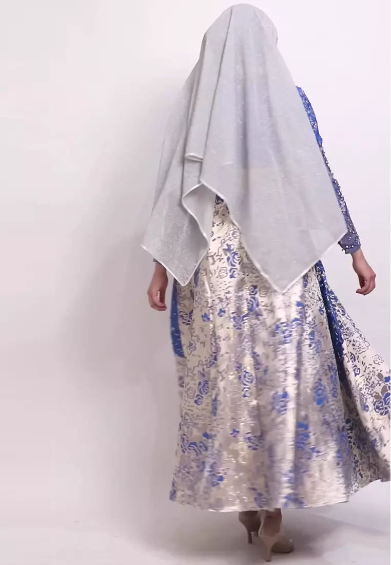 Bibiq Gamis Jacquard Brokat