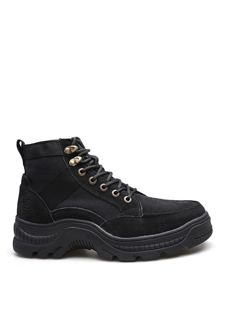 VANSA Steel Toe Cow Suede Shoes VSM-B2009