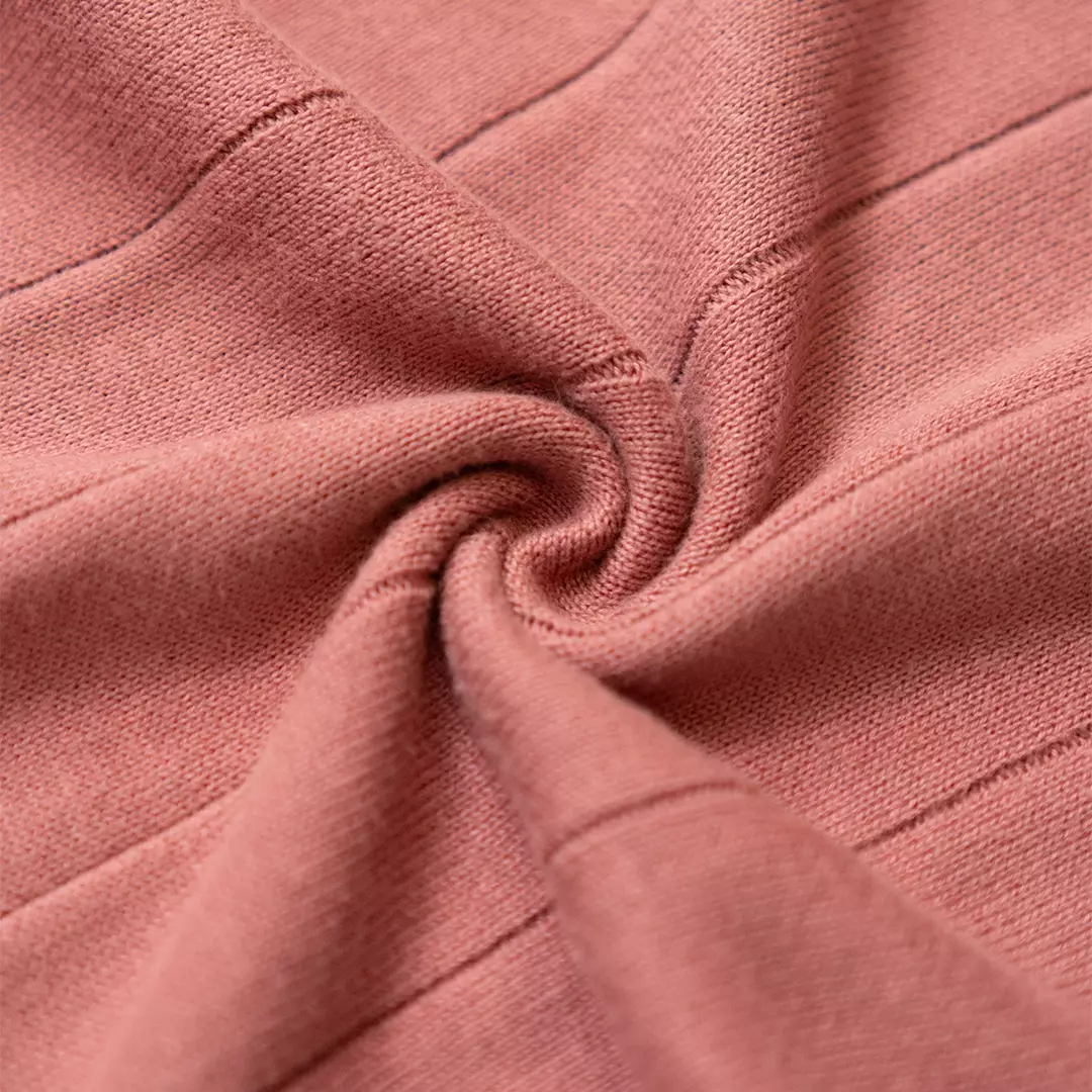 Kale Xander Dusty Pink / Polo Shirt rajut premium berbahan dasar cotton wool