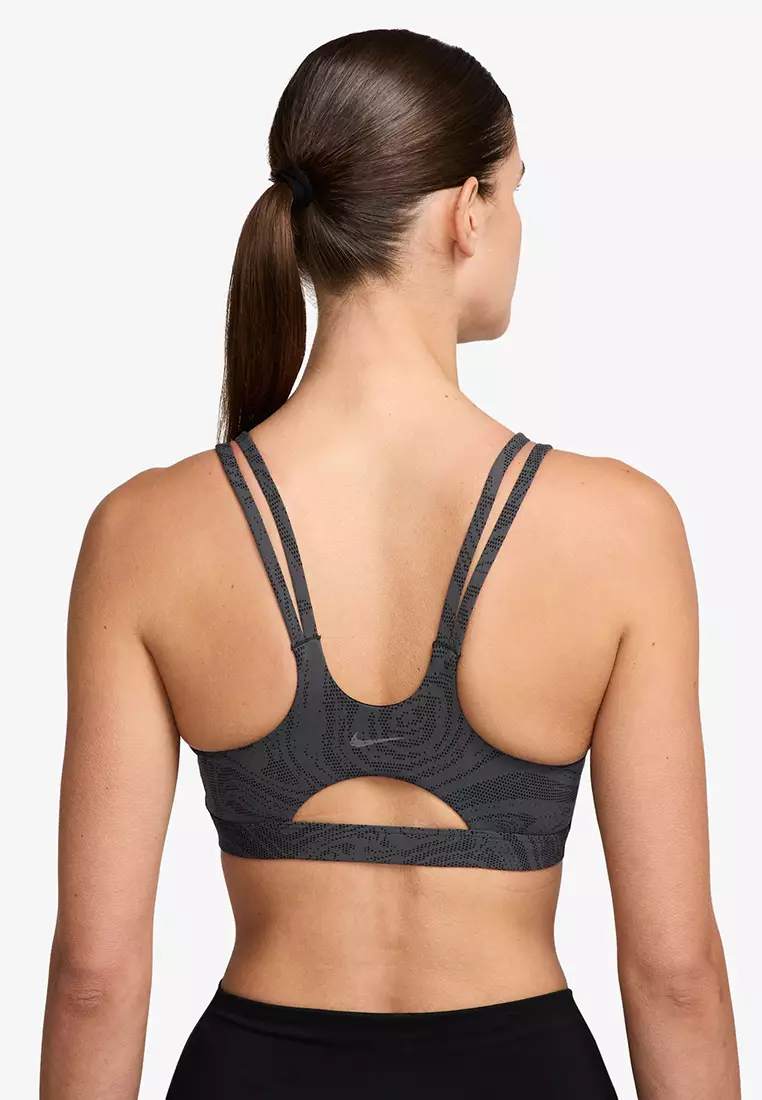 Zenvy Light-Support Padded Printed Sports Bra