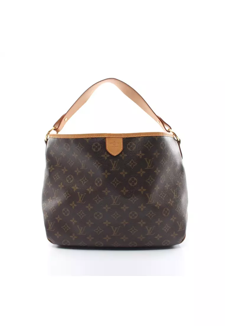 Louis+Vuitton+Shoulder+Bag+PM+Brown+Leather for sale online