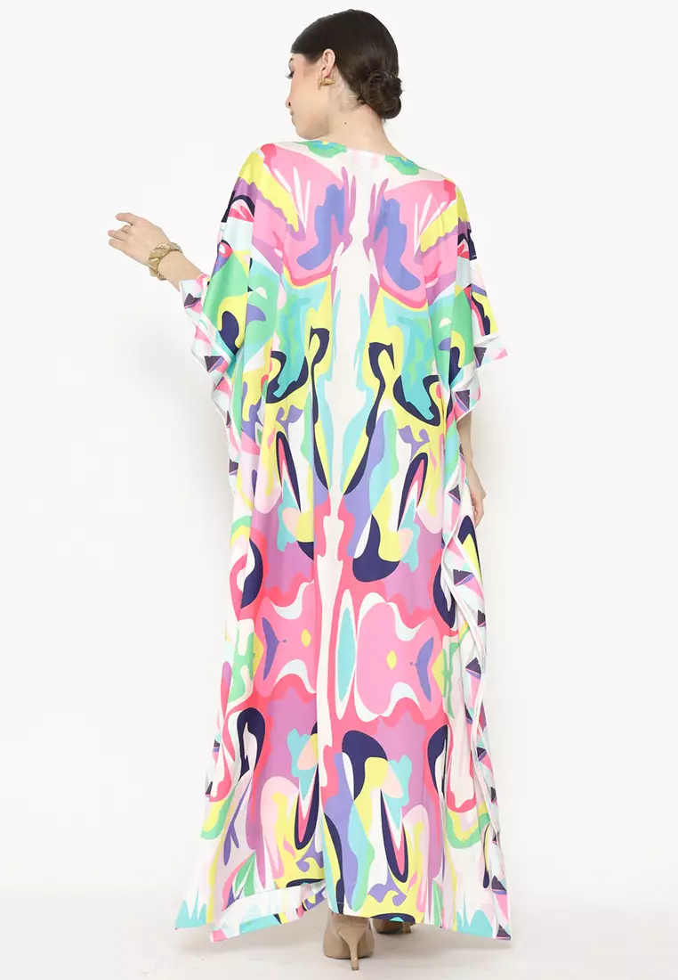 Kanzi Exclusive Short Sleeve Classic Kaftan