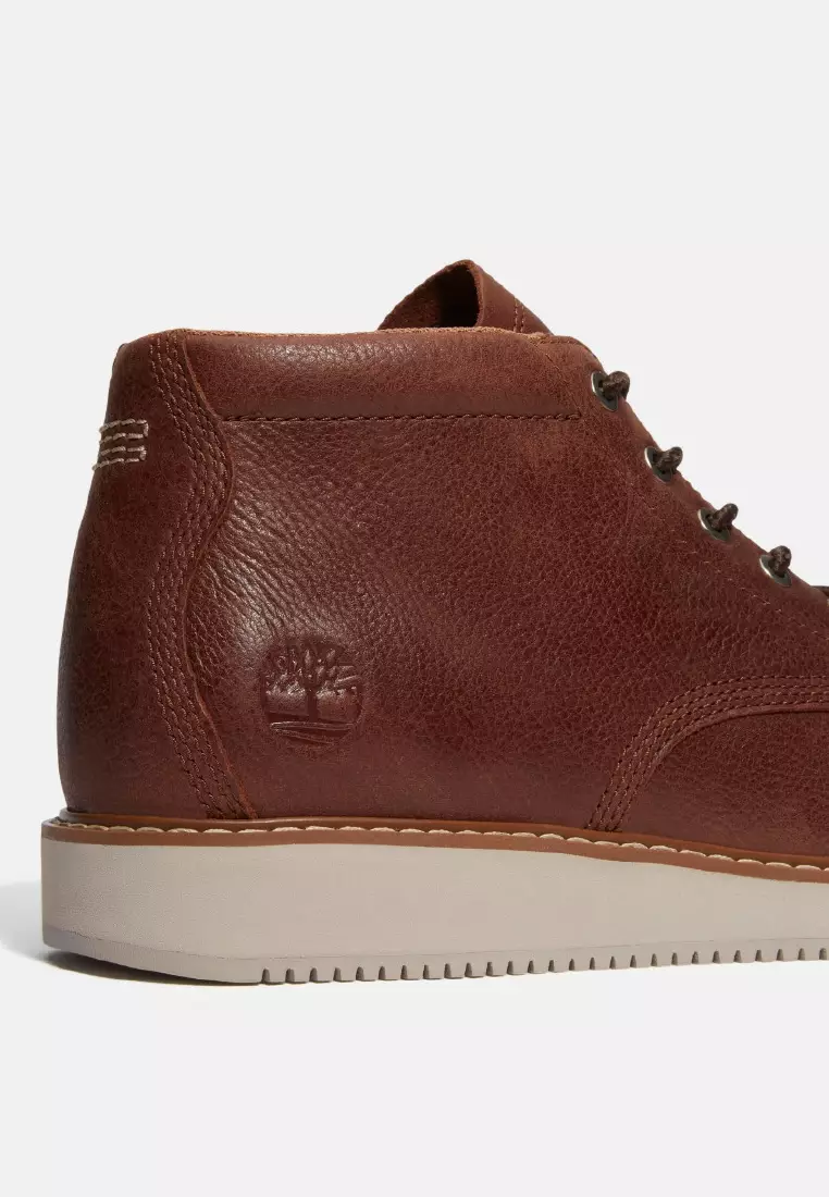 男款休閒中筒靴