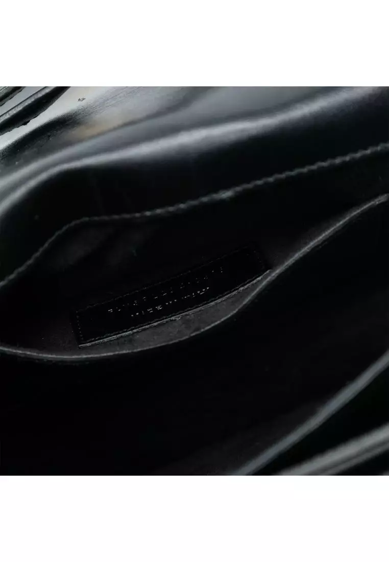 Pre-Loved Saint Laurent Medium Leather High School Satchel