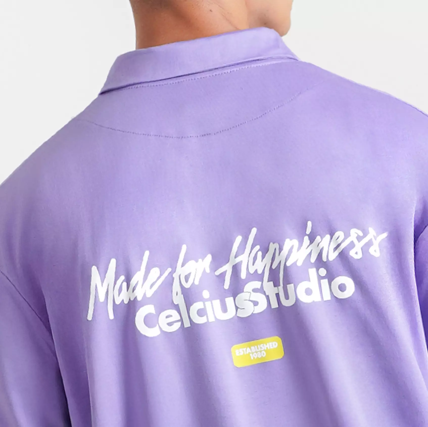 CELCIUS Polo Shirt LIN001337C Purple