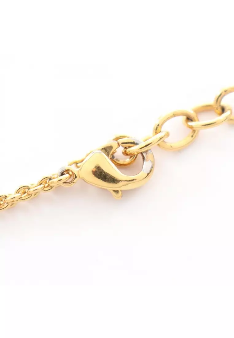 Pre-Loved Louis Vuitton brasserie Essential V bracelet GP gold