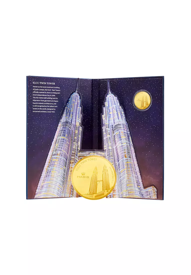 HABIB KLCC Twin Tower | 999.9 Gold Wafer Coin (0.20g)