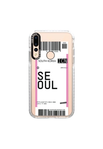 Shop Mobilehub Seoul Boarding Pass Clear Case For Huawei Y9 Prime 2019 Online On Zalora Philippines