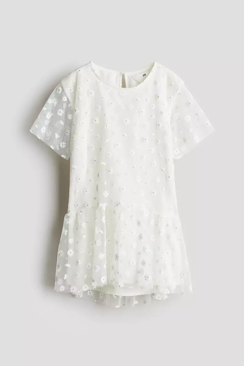 fully embroidered dress Sweetheart Neckline Spaghetti Strap Fully Embroidered Wedding Dress with Long Train