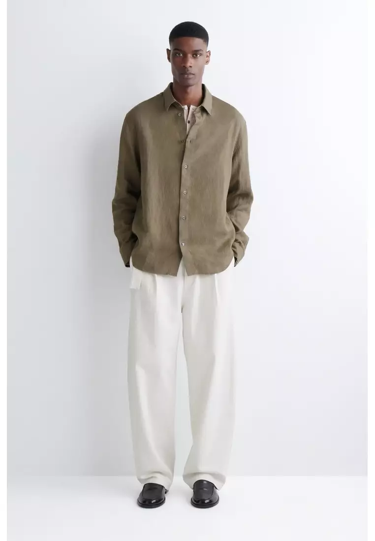 RELAXED LINEN SHIRT