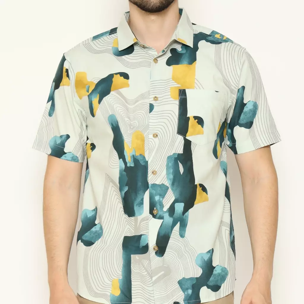 AMK Kemeja Pria Lengan Pendek SHP Eloah S/S Tosca