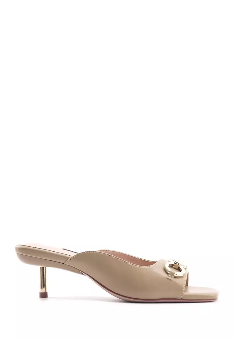 Discount on Nine West  shoes - SKU: Barr Heeled Mules Cuoio