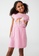 Cotton On Kids pink Sigrid Short Sleeve Dress 8879FKA3D61196GS_2