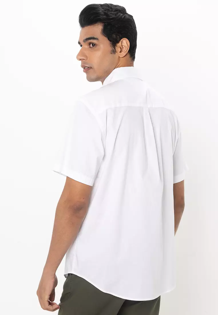 Oxford Solid Short Sleeves Shirt - Tommy Mainline