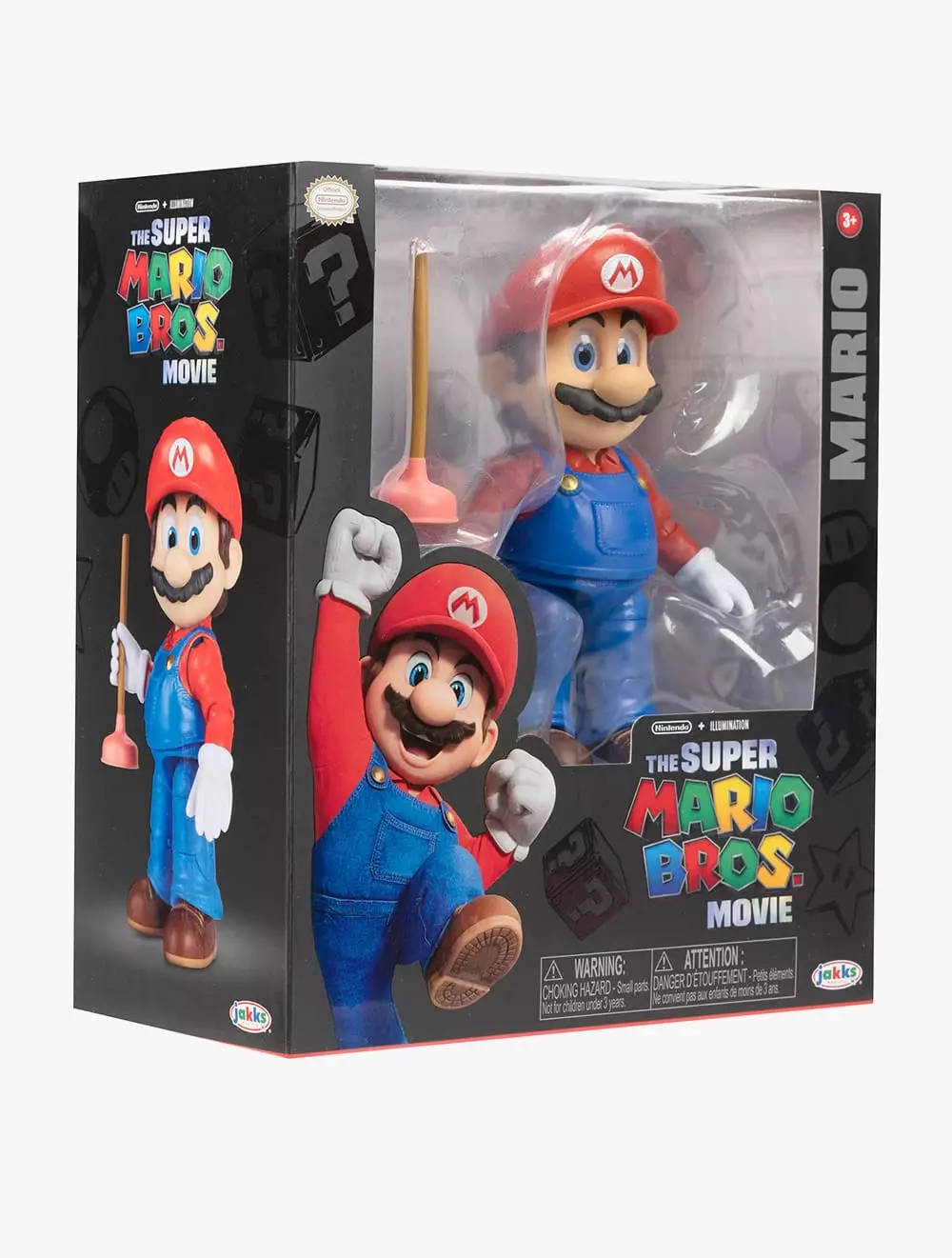 The Super Mario Bros Movie 5" Figure with Accessory – Mario - NTM41716I - multi