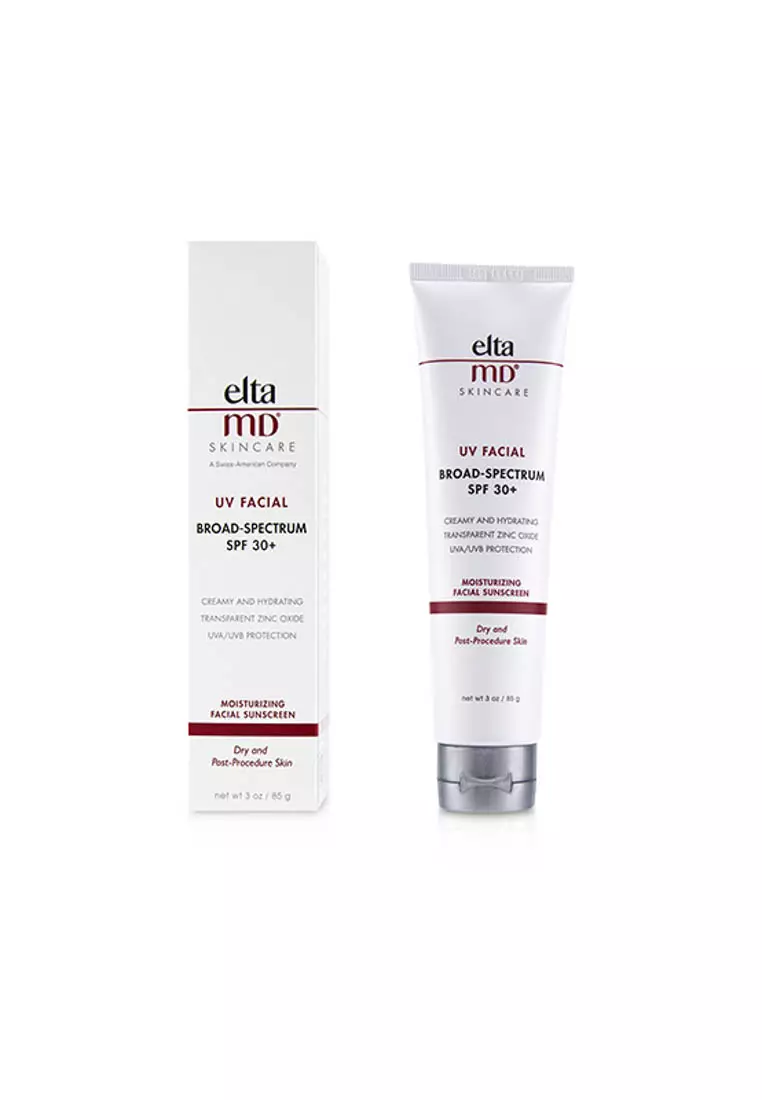 Eltamd - Uv Facial Moisturizing Facial Sunscreen Spf 30 - For Dry & Post Procedure Skin 85g/3oz