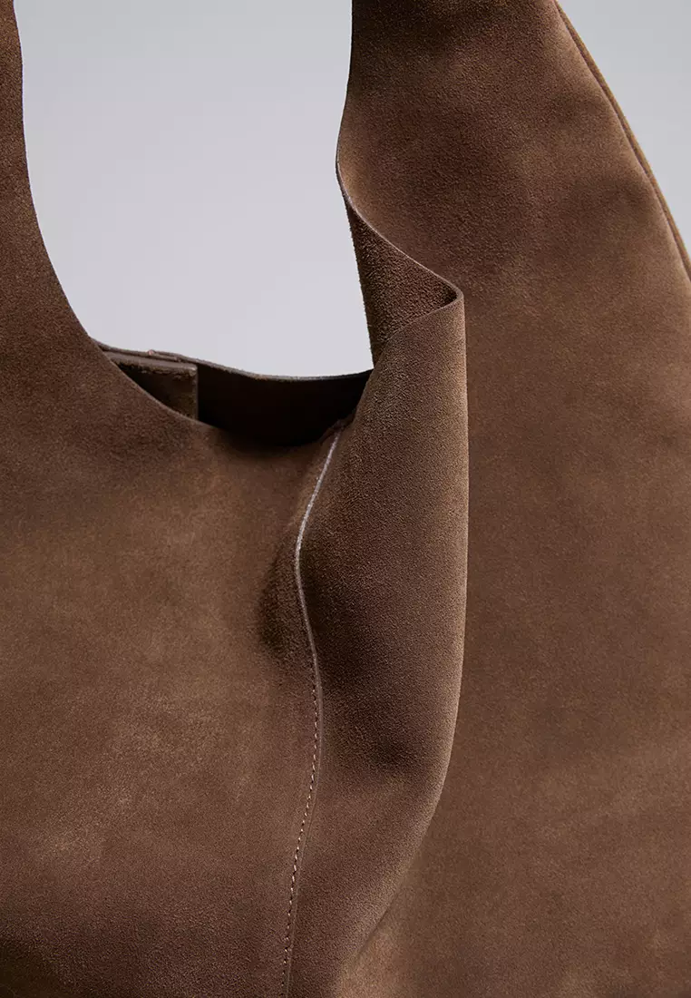 Large Suede Tote