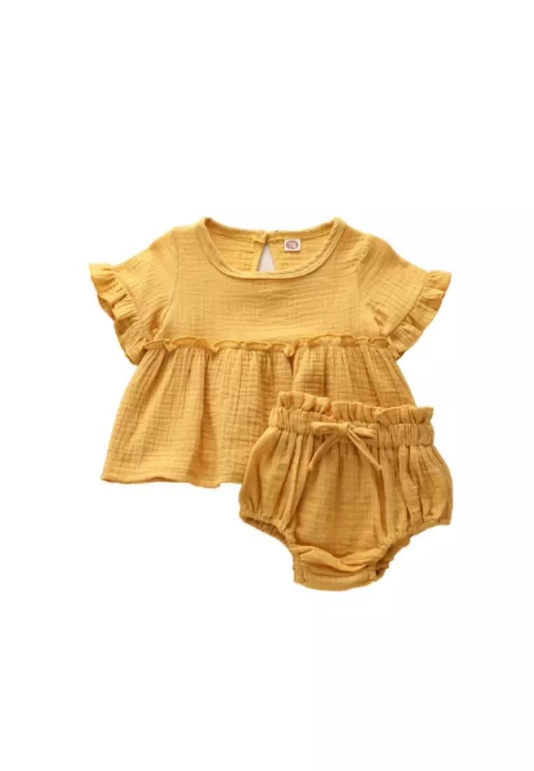 Havana Outfit Set - Mustard