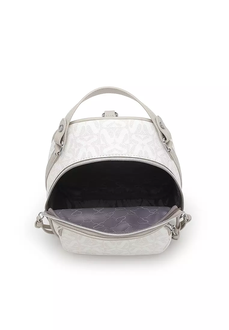 Women's Mini Backpack (Tas Ransel Wanita & Tas Punggung Wanita) - Putih