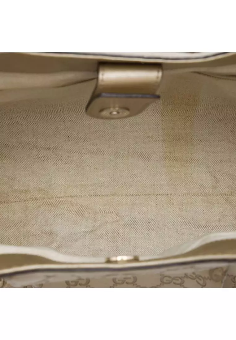 Pre-Loved Gucci Medium Guccissima Sukey Tote
