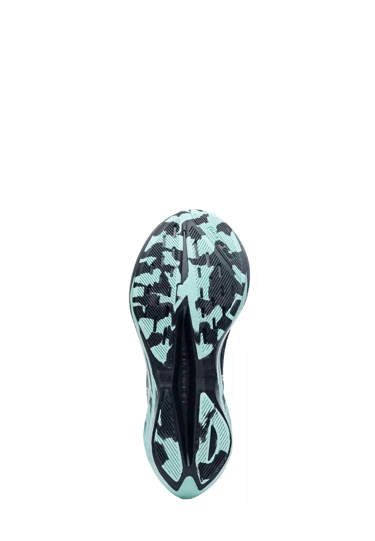 910 Nineten Haze Inferno Sepatu Lari - Hitam/Hijau