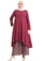Ashura red Mentari Top With Long Fishtail 3B7A4AAD988C99GS_2